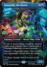 Donatello, the Brains (Borderless) - Near Mint MTG