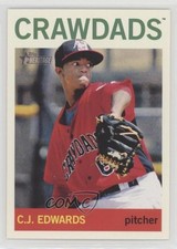 2013 Topps Heritage Minor League Edition Carl Edwards Jr CJ Edwards #136 9ij