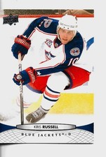 2011-12 Upper Deck- Kris Russell-# 149 -Columbus Blue Jackets-NM