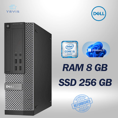 DELL 7020 SFF DESKTOP PC INTEL I5 RAM 8GB SSD 256GB WIN 11 PRO GENERALÜBERHOLT