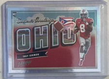 2021 Panini Prestige - Seasons Greetings #SG-9 Trey Sermon (RC) Steelers