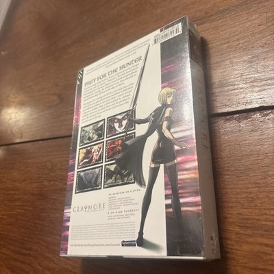 Claymore Anime The Complete Series 6 Disc DVD Box Set Dub Sub
