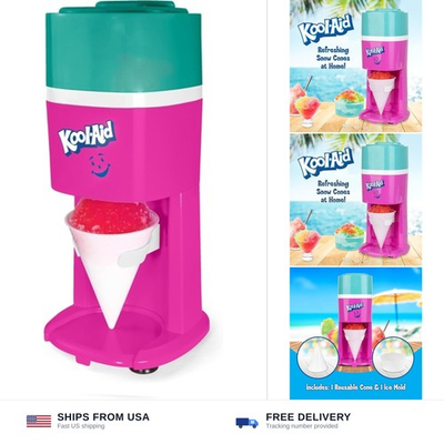 #ad #ad Kool Aid Shave Ice and Snow Cone Machine Multi Use Ice Shaver for Frozen Tre... $35.30