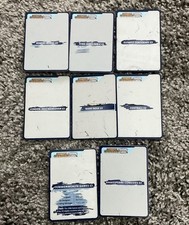 x8 �2 Change Checker Trading Cards (No coins) including Robert Burns & KJ Bible