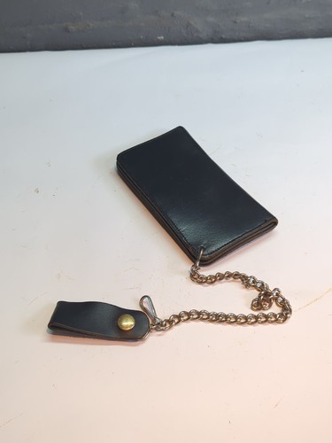 Goldwing Leather Biker Wallet With Chain 5 Pockets Incl Zipped Pocket Thick Hide - Picture 9 of 9