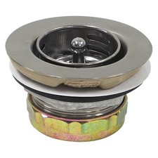 Perfect Putty 59-3050 Strainer, Silver, 1 3/4 In H, 2 3/4 In Dia
