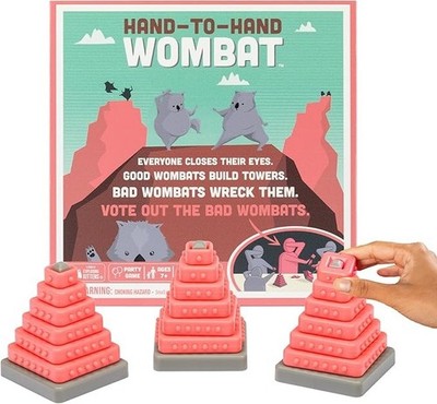 Hand-To-Hand Wombat Competitive Board Game 