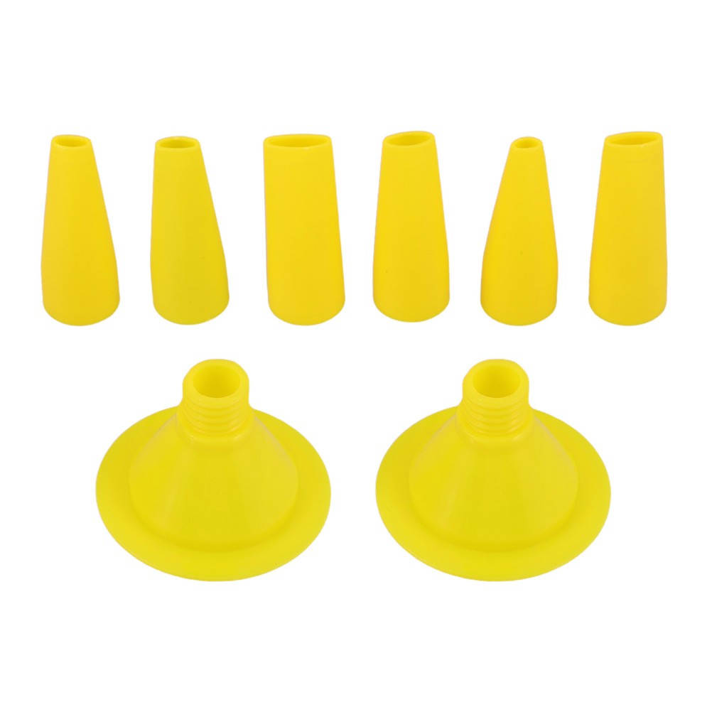 8 Pcs Caulk Nozzle Applicator Caulking Nozzles Tip Tube Extension