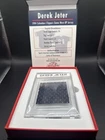 DEREK JETER GAME-WORN 1994 COLUMBUS CLIPPERS BATTING PRACTICE JERSEY SWATCH BOX