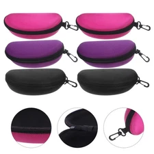  9 Pcs Glasses Storage Zipper Case for Goggles Zippered Sunglasses Pouch Hanging