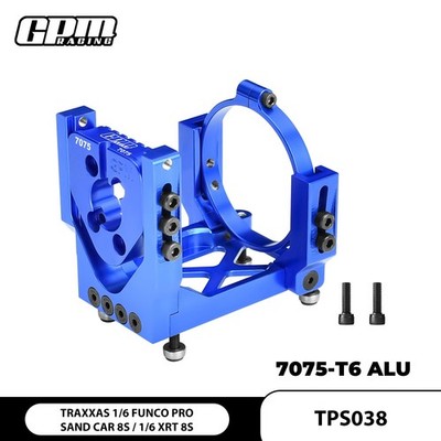 GPM 7075-T6 Alloy Oversized Motor Base For TRAXXAS 1/6 Funco Pro Sand Car 8S