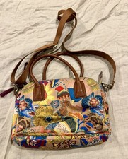Borsa a tracolla floreale colorata Oilily