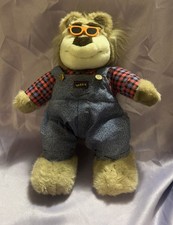 Vintage Tyco Real Talking Bubba Bear Sunglasses 1997 Plush Toy Tested Works 