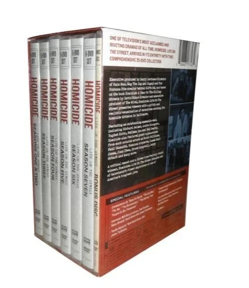 Homicide Life On The Street: The Complete Series (DVD 35-Disc Box Set) Region 1 - Image 2 of 2