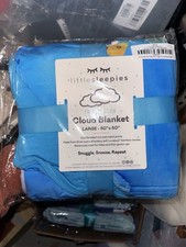Little Sleepies   Around The World Large Cloud Bamboo Blanket NEW SOLD OUT