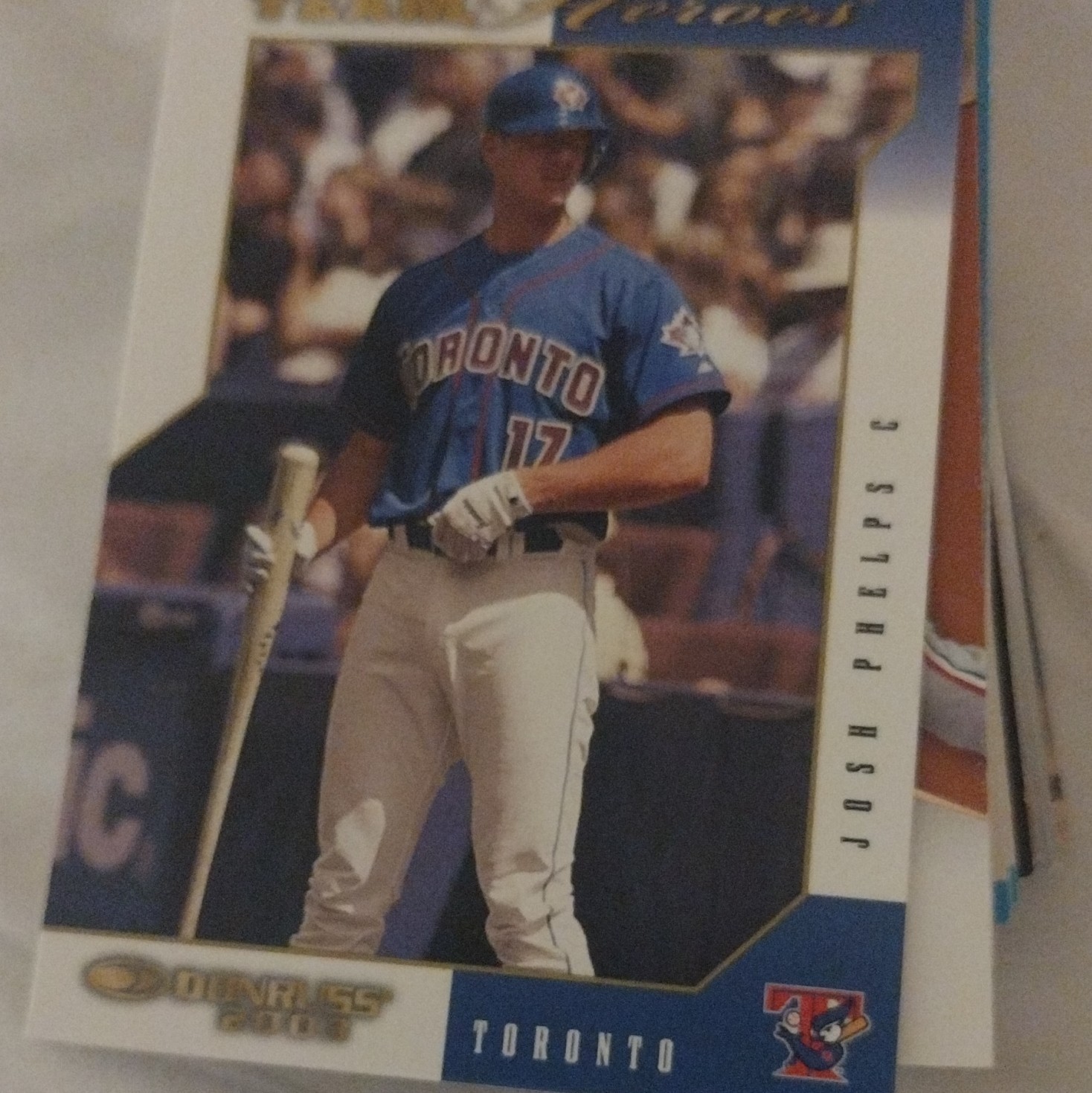 Donruss 2003 Josh Phelps Toronto Blue Jays #534 Base Set Baseball Card