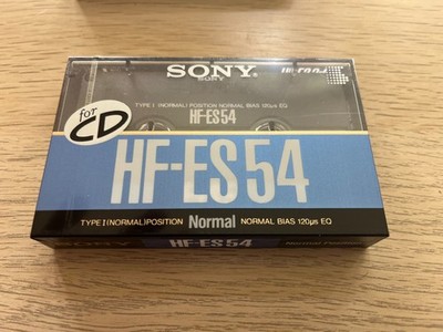 Sony HF-ES 54 new audio cassette ONE piece for Japan market with some marks