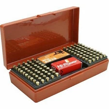 MTM Top 200 Round Rust Ammo Box For 22 Long Rifle - SB20032