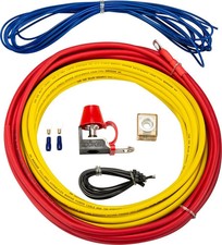 KICKER 47KMPK8 MARINE AUDIO 8 GAUGE/8AWG AMPLIFIER INSTALLATION POWER WIRING KIT