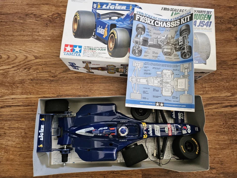 Tamiya F103 RX  & Ligier Mugen Honda JS41 Nur Gebaut! Nie Gefahren! - Bild 2 von 4