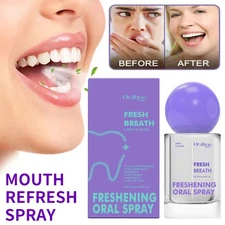 Fresh Breath Oral Mouth Spray Fresheners Breath Removal Bad Smell Long Lasting