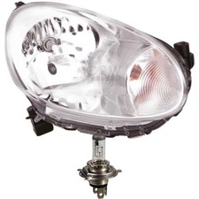 Halogen Scheinwerfer rechts für Nissan MICRA IV K13 05.10- H4 inkl. PHILIPS