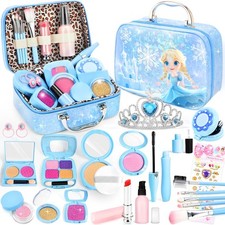 Pretend Makeup for Toddlers, Toy Play Makeup Set for 3-5, Makeup Kit Pretend,...
