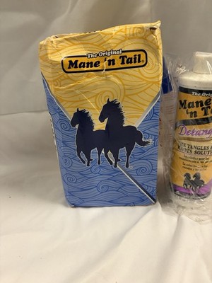 Mane n Tail Original Moisturizing Hair Detangler & Knot Spray Solution 12 Ounce