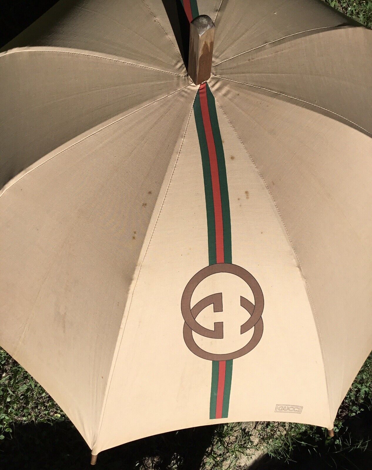 RARE Vintage 1960’s Gucci Parasol Umbrella - image 5