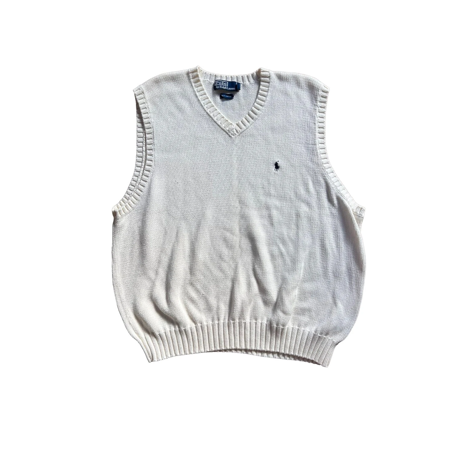 Polo Ralph Lauren Cotton Vest Big & Tall Sweaters for Men