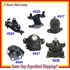 Engine Motor Transmission Mount Kit For 2003-2007 Honda Accord 3.0l Auto 6pcs Engine Motor Transmission Mount Kit For 2003-2007 Honda Accord 3.0l Auto 6pcs