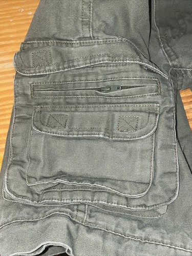 boy Scouts of America heavy duty cargo Shorts youth 10 green - 第 3/6 張圖片