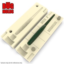 Bait DIY Fishing Mold Soft Plastic Baits Lure Plastisol Bass TrickyTailSwimbaits
