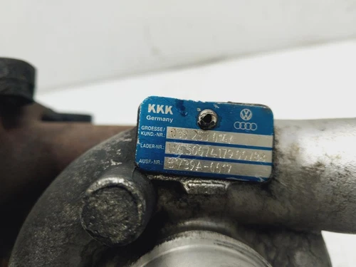 038253014A Turbocompressore per SEAT IBIZA (6L1) Reference 2005 9011974 - Foto 4 di 10