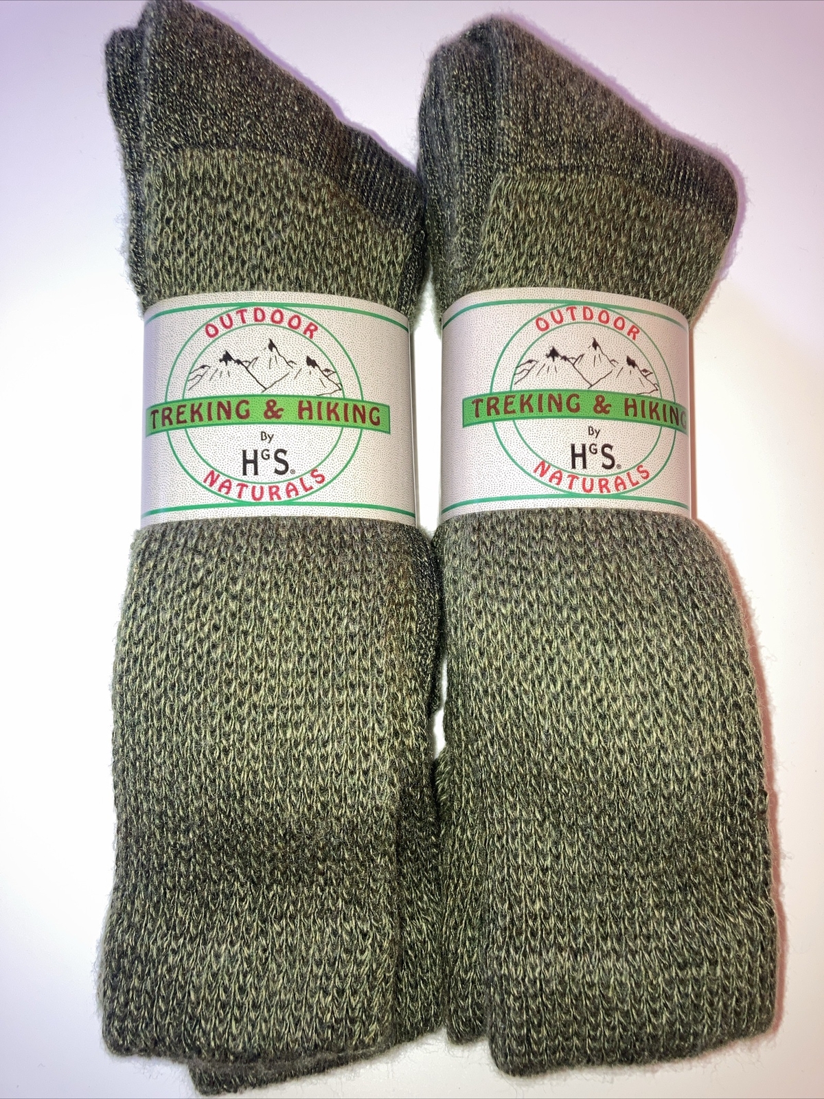 Loose Fitting Merino Wool Diabetic Socks 4 Pr. Durable American Made