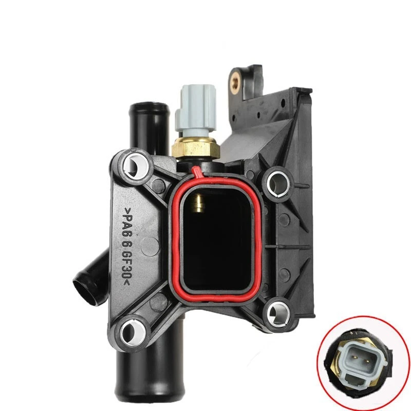 Salida de agua de refrigerante del motor con sensor 902-690 para 06-13 Mazda 3 5 6 CX7 L4 DOHC Foto 2 de 4