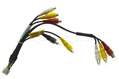 ALPINE INA-W910 INAW910  RCA PREOUTS AUX-IN/OUT W/ GUIDE / CAMERA INPUT