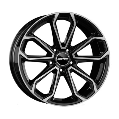 ALUFELGE GMP FURIOSA FUR PORSCHE CAYENNE S 11.5X22 5X130 BLACK DIAMOND 34T