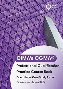 CIMA Operational E1 F1 & P1 integrierte Fallstudie von BPP Lernmedien NEU Pa