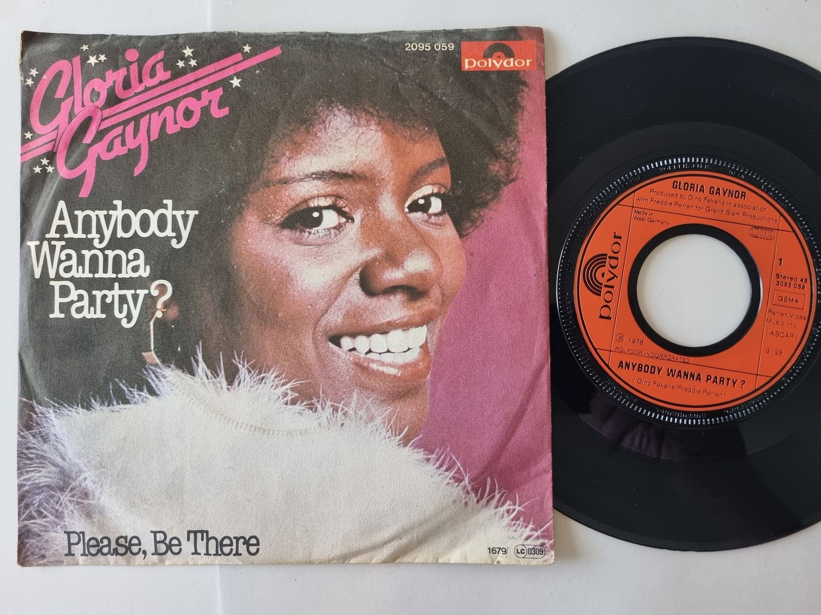 Gloria Gaynor - Anybody Wanna Party? 7'' Vinyl Germany