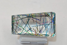 Fancy Cut 125-126 Ct Natural Rutilated Quartz Loose Certified Gemstone KH1156