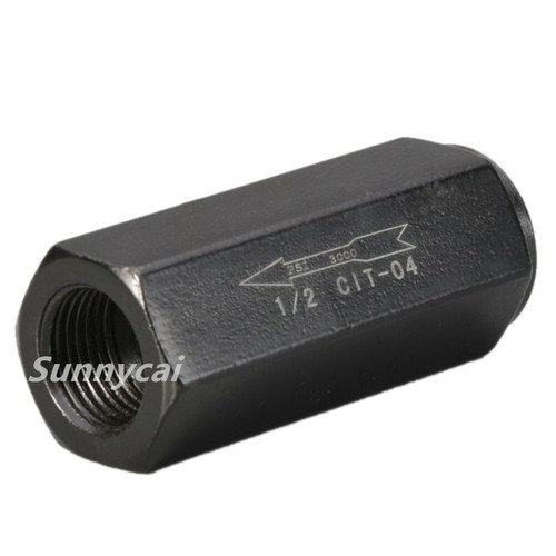 Hydraulic check valve 1/2" NPT High pressure Pump Oil pressure single