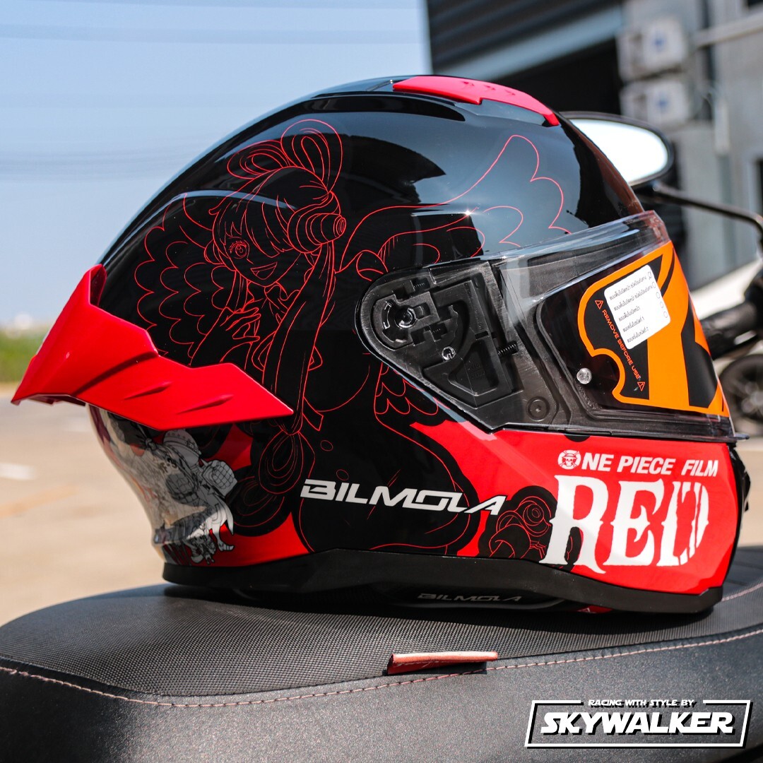 Motorcycle helmet Bilmola One Piece Film: Limited Edition NEX R 2024:FILM  RWD | eBay