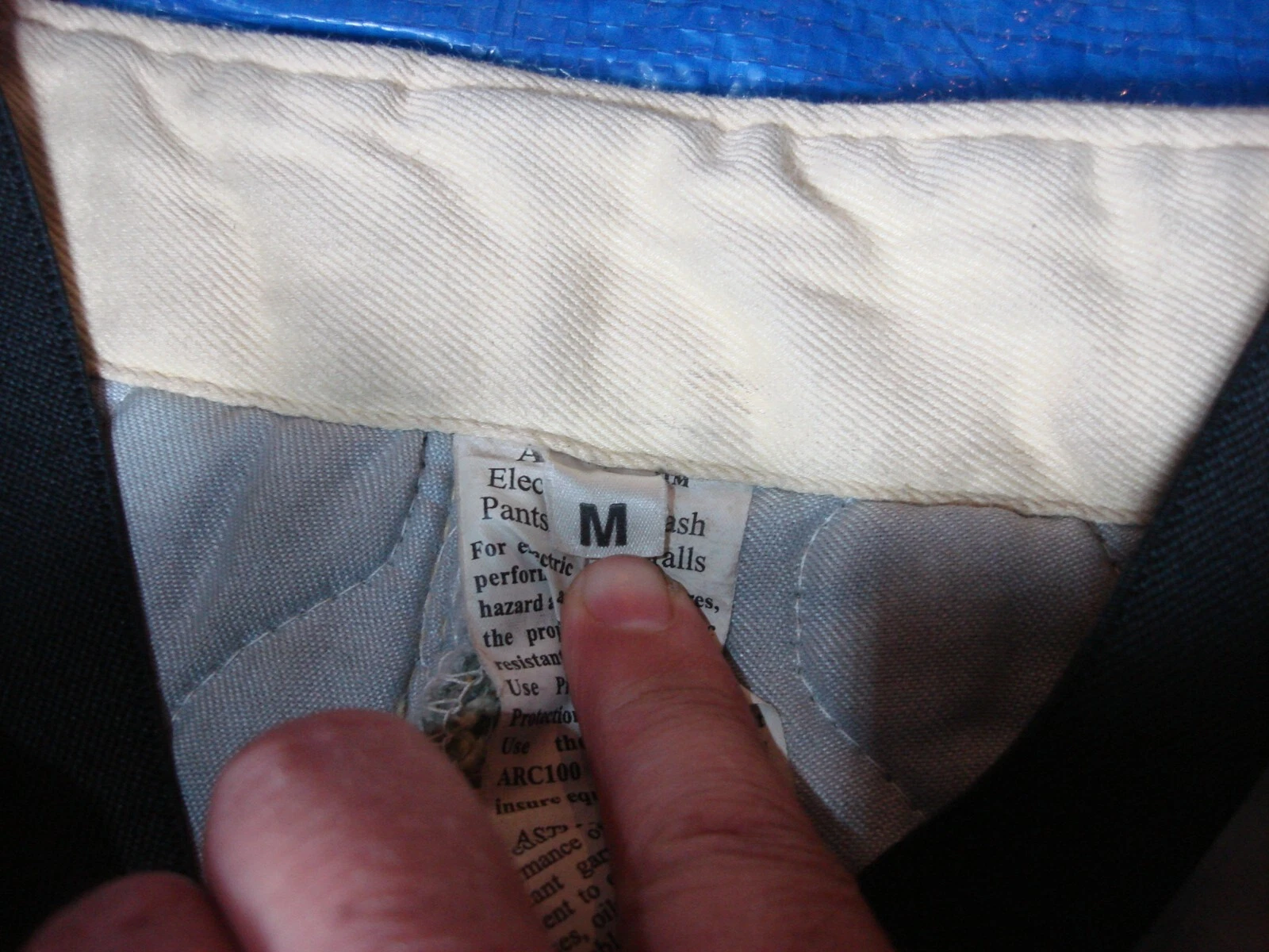 Oberon Arc X 100 Cal/cm² Flash Suit Medium Coat and Medium Bib Set #9 - product detail image 9