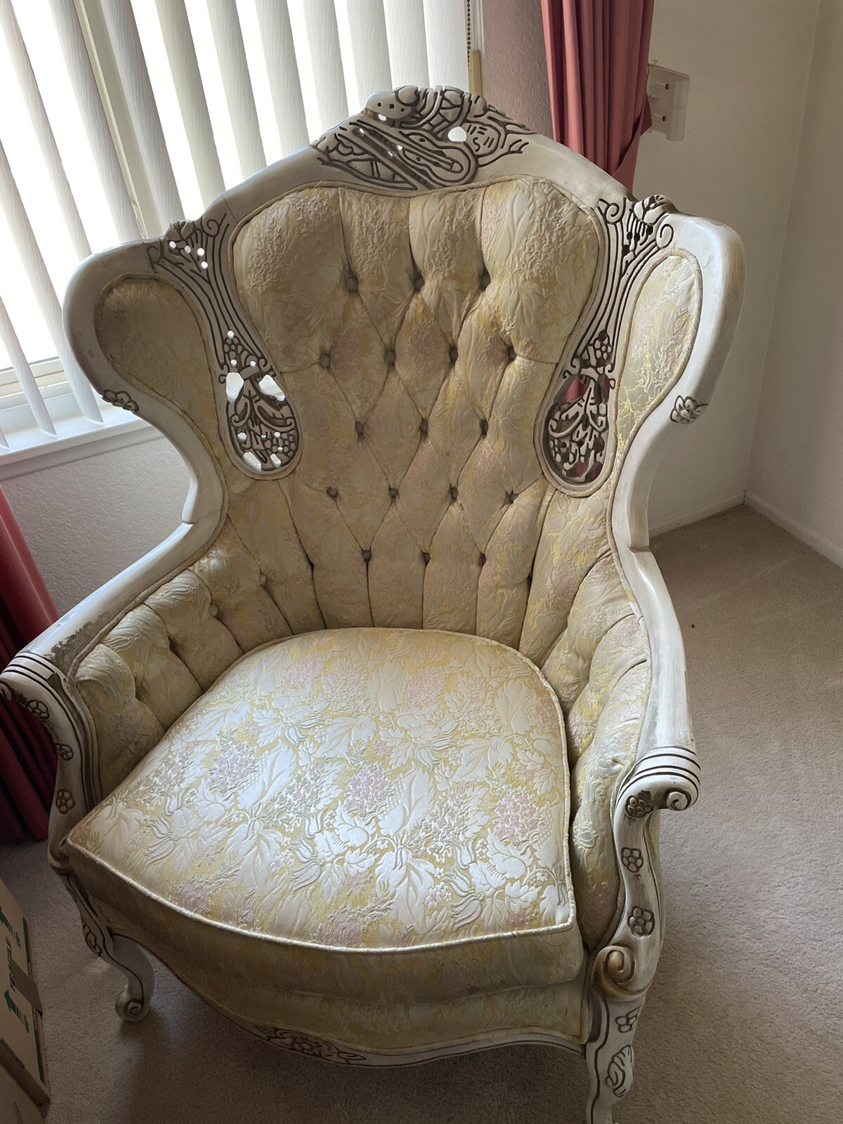 Antique French Provincial Sofa Baci Living Room