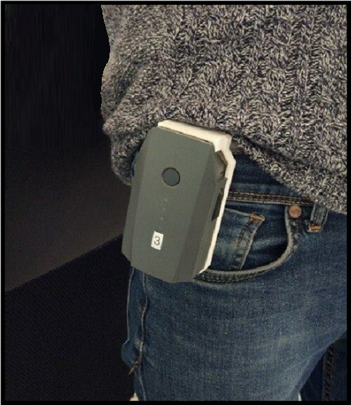 DJI Mavic Battery Belt Clip Holder for Easy Access  -image