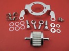 BRACKET AIR FILTER CARBURETOR SUPPORT CRANK CASE BREATHER HARLEY EVO BIG TWIN