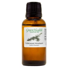 1 fl oz Cedarwood Himalayan Essential Oil (100% Pure & Natural) - GreenHealth
