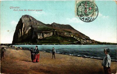 CPA Gibraltar-Rock from the Neutral ground (320752)