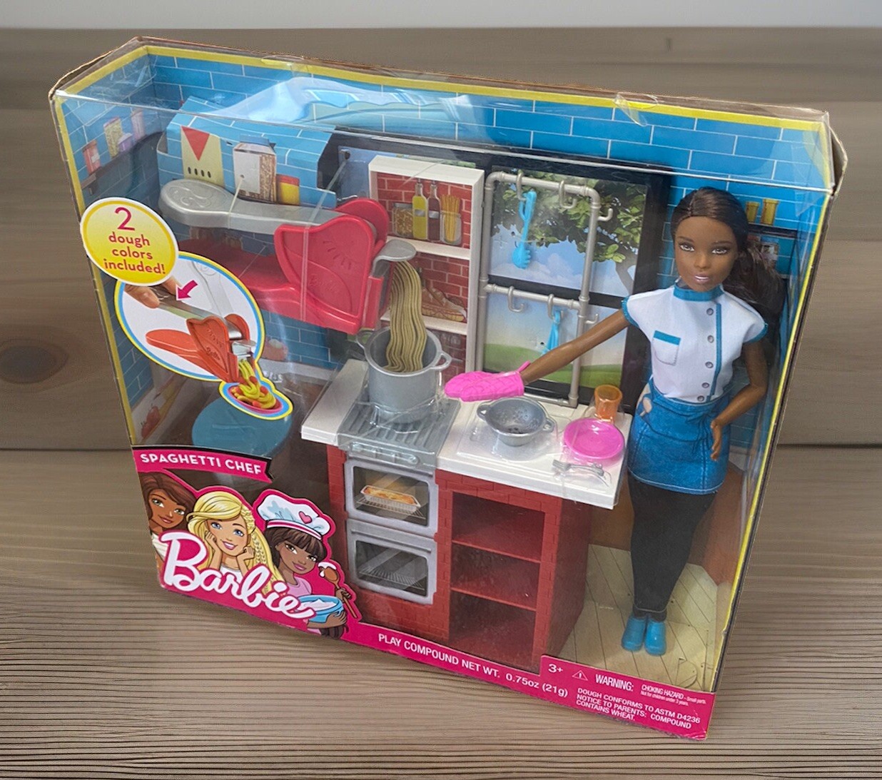 Barbie - Spaghetti Chef - You Can Be Anything - Lady Mattel 2015 - RARE!!